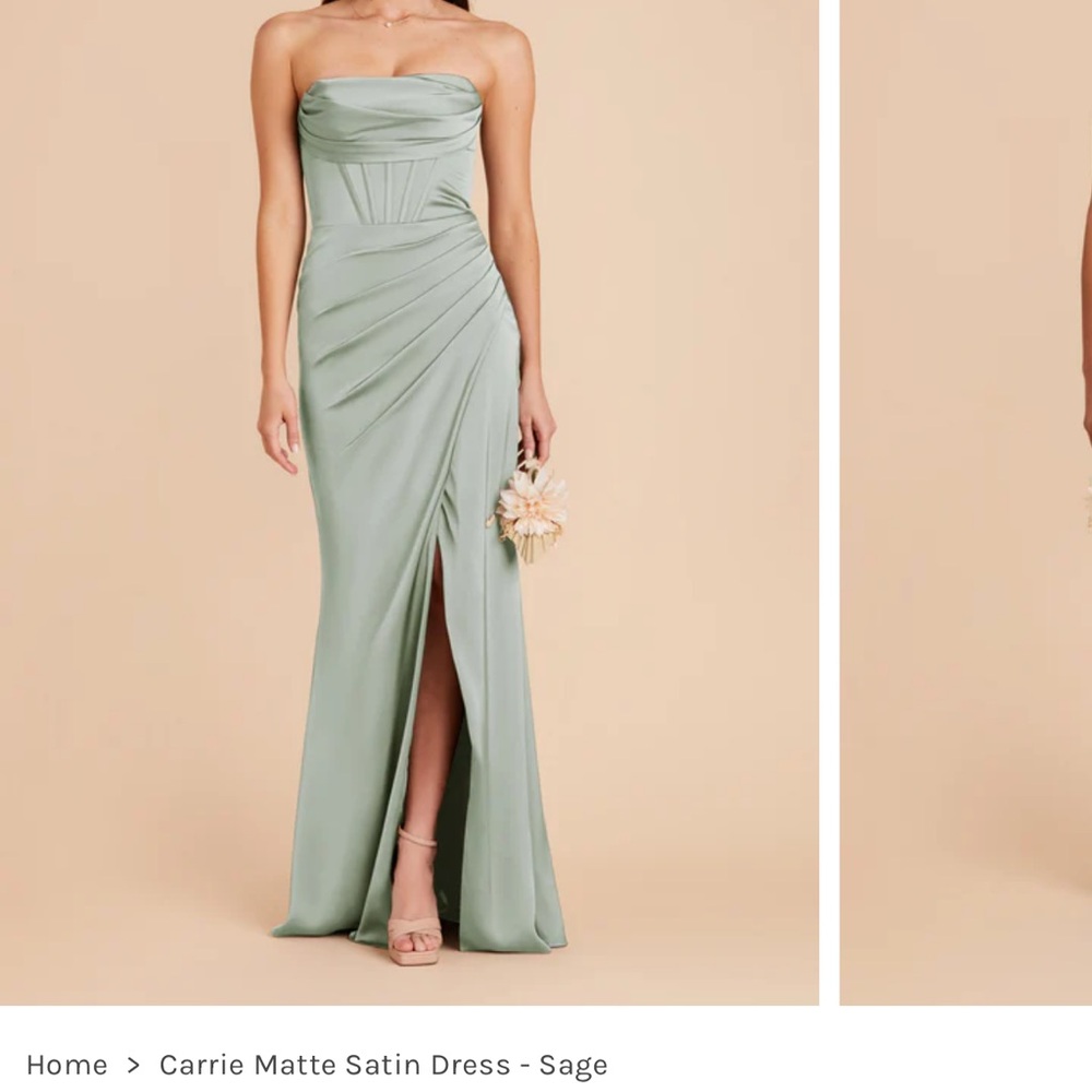 Birdy Grey Sage Strapless Dress